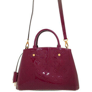 Louis Vuitton Monogram Vernis Patent Montaigne Bag
